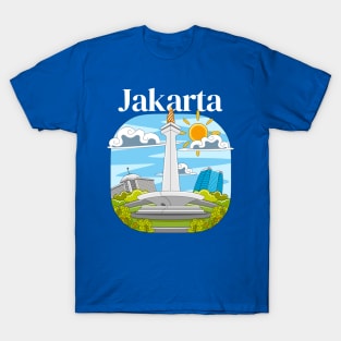 Jakarta City (Indonesia Travel) T-Shirt